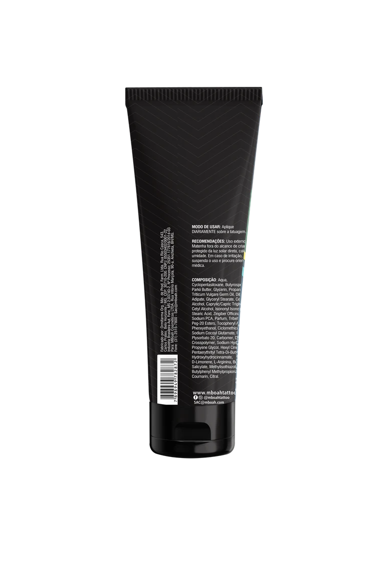 COLOR CARE COOL – Hidratante para Tatuagem Hidratação profunda, cores sempre vivas.