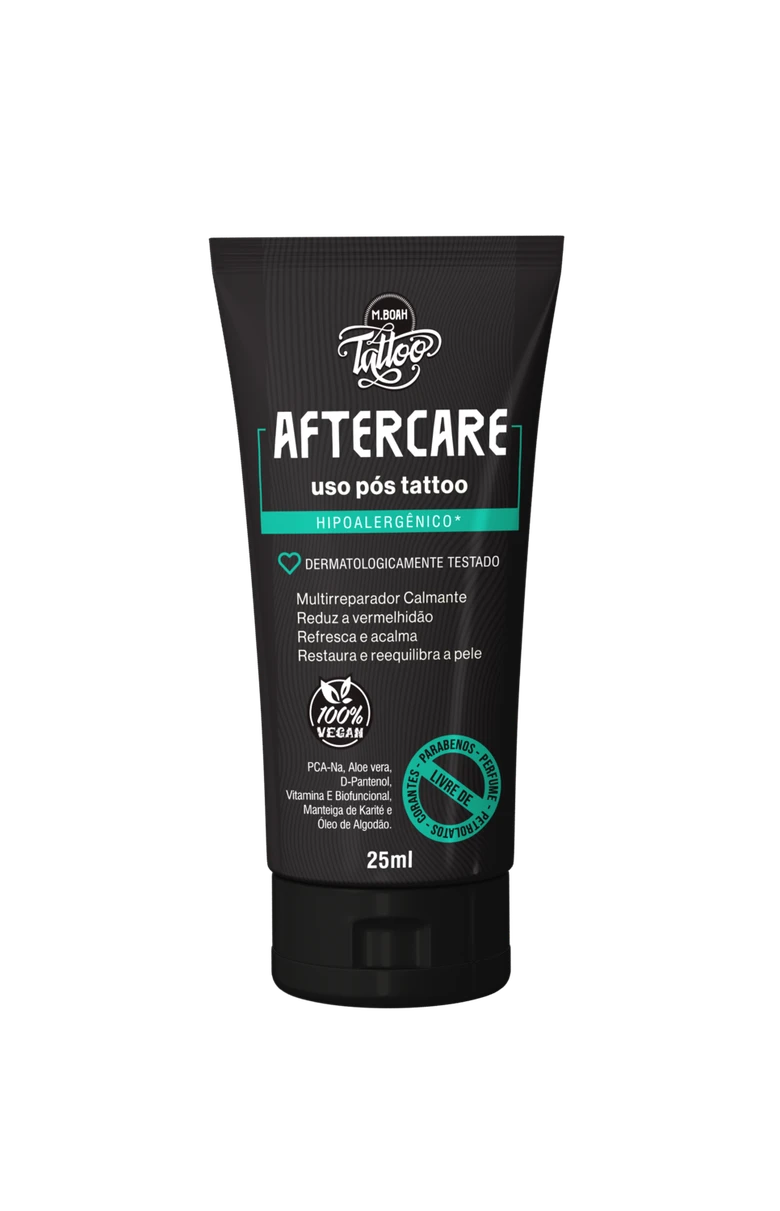 AFTERCARE – Pomada Regeneradora - Cicatrização rápida, pele calma e tatuagem sempre viva.