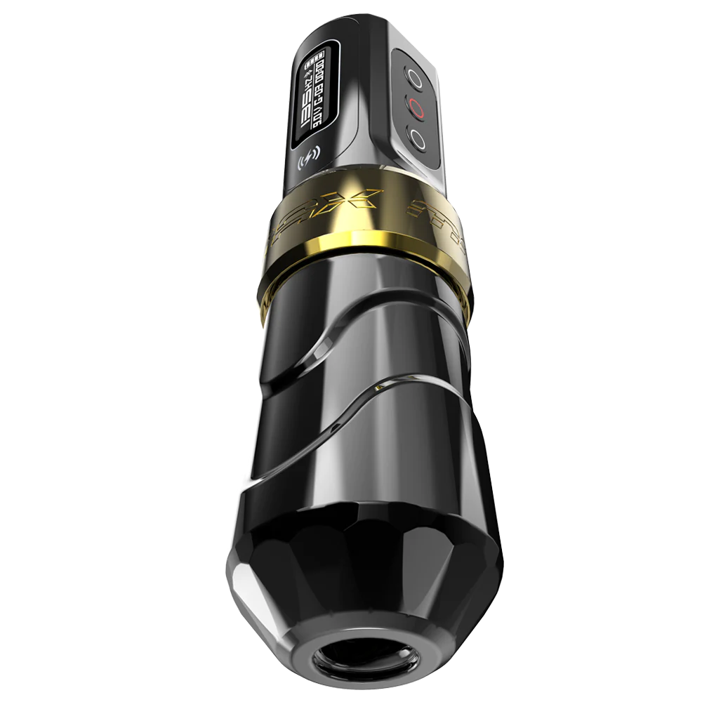 FK Irons Flux Max + 2 PowerBolt Preta/Dourado 🔋