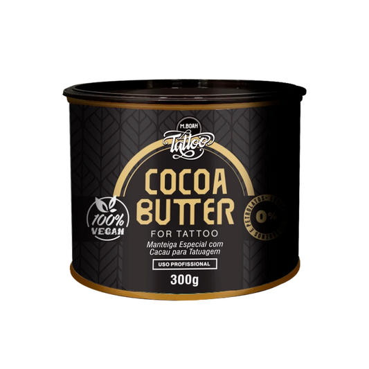 COCOA BUTTER | Manteiga de Cacau 300g – 100% Vegetal  Nutrição intensa, deslize perfeito e pele protegida.