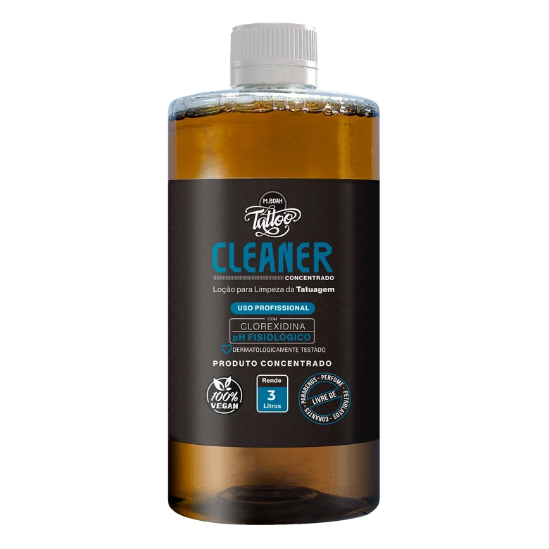 CLEANER - Loção de Limpeza para Tatuagem