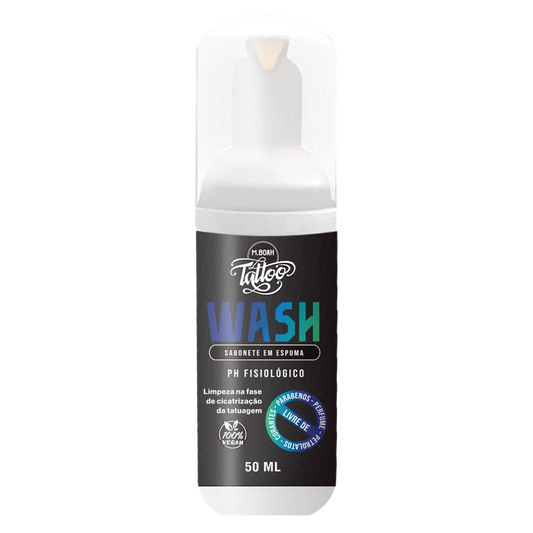 WASH Sabonete em Espuma Pós Tattoo | 50ml