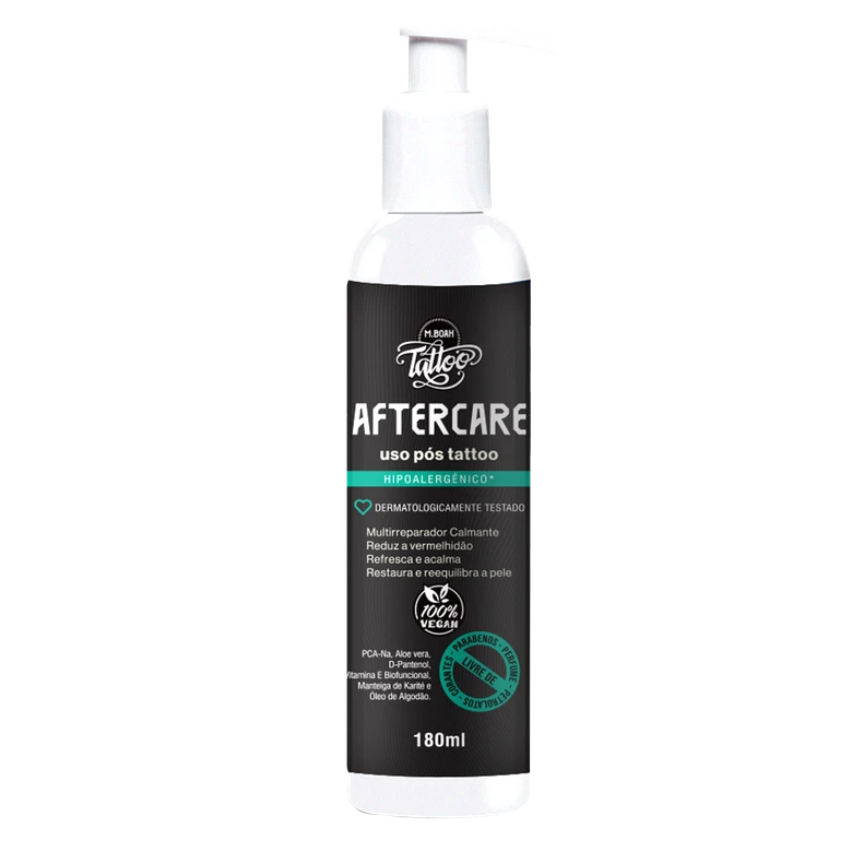 AFTERCARE – Pomada Regeneradora - Cicatrização rápida, pele calma e tatuagem sempre viva.
