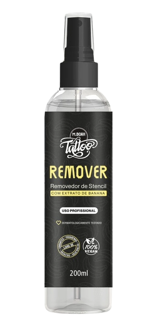 REMOVER | Removedor de Stencil, pele intacta. O removedor mais eficiente do Brasil.