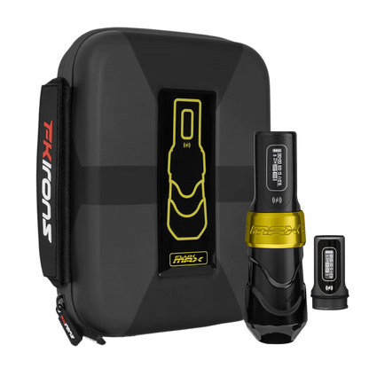 FK Irons Flux Max + 2 PowerBolt Preta/Dourado 🔋