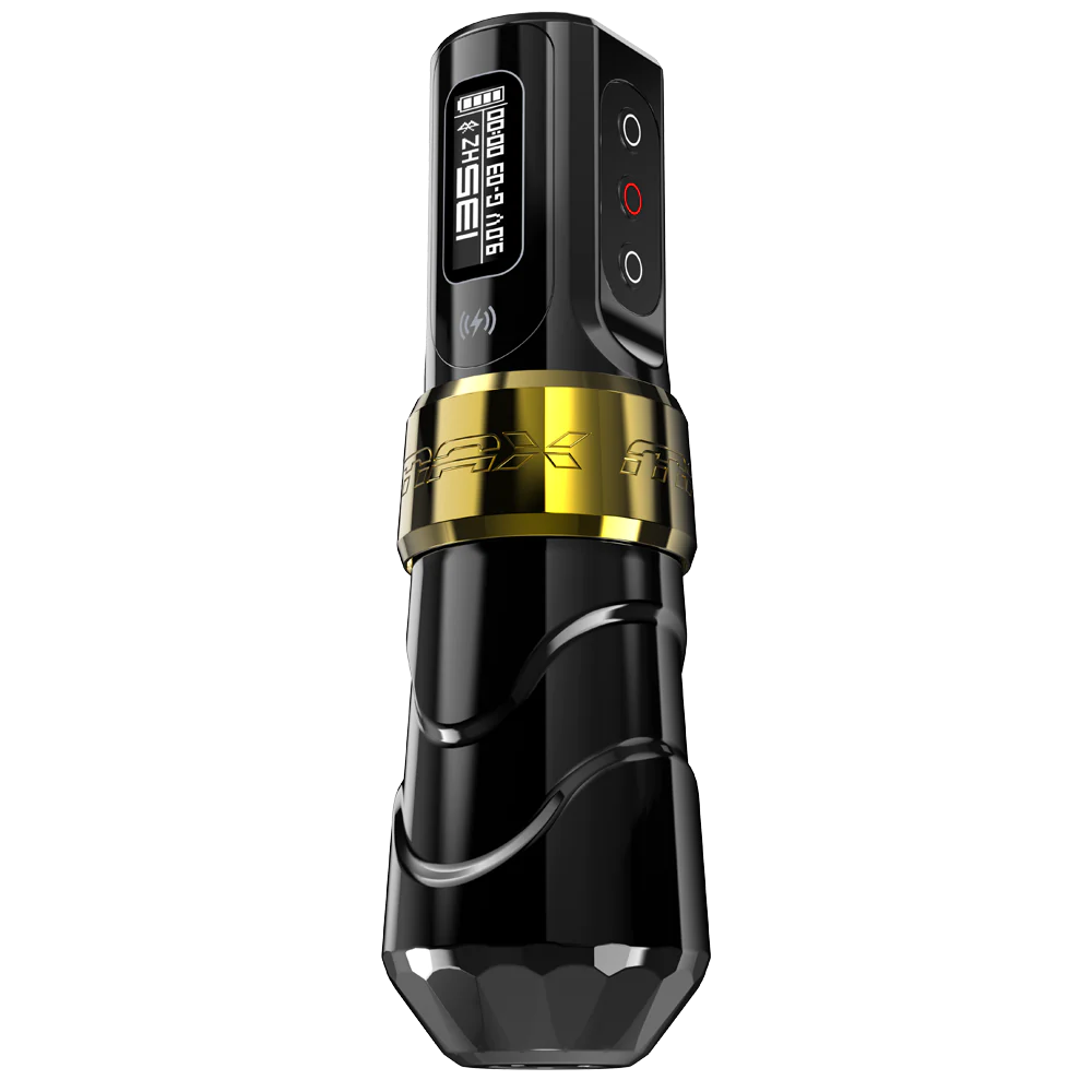 FK Irons Flux Max + 2 PowerBolt Preta/Dourado 🔋