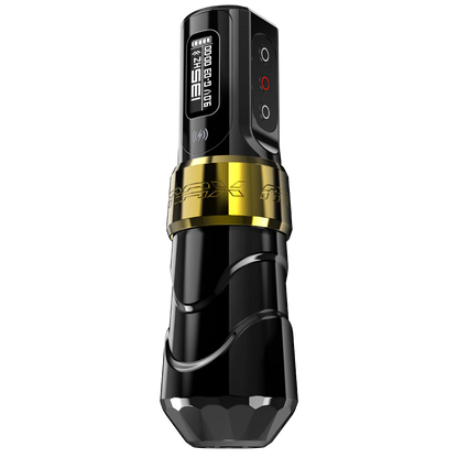 FK Irons Flux Max + 2 PowerBolt Preta/Dourado 🔋