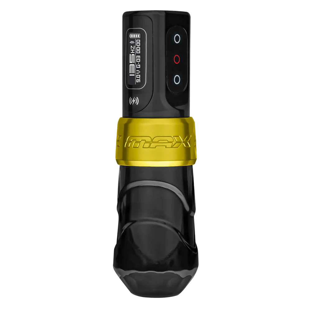 FK Irons Flux Max + 2 PowerBolt Preta/Dourado 🔋