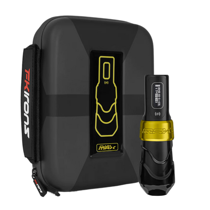 FK Irons Flux Max + 2 PowerBolt Preta/Dourado 🔋